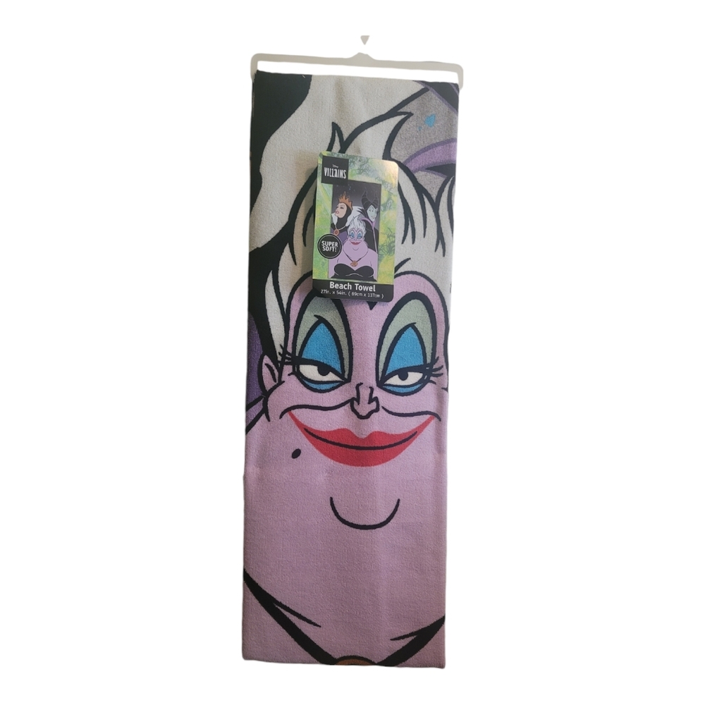 Disney Villains Super Soft Absorbent Fade Resistant Beach Towel 27" x 54"
